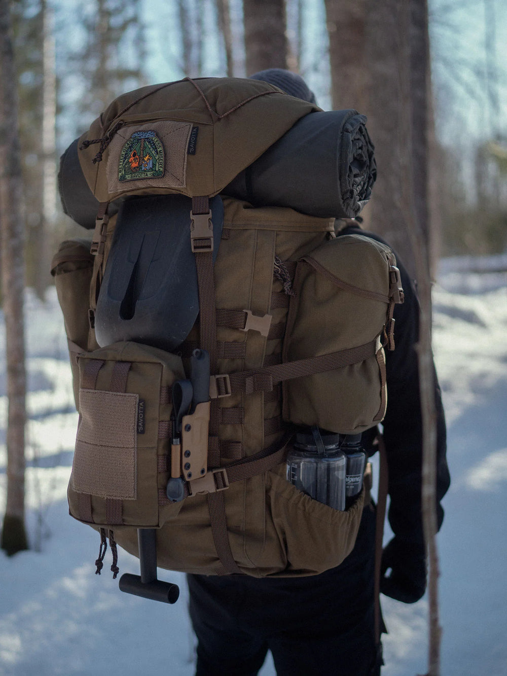 Savotta Rintamus Chest Pack Olive
