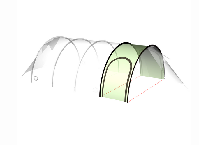 Hilleberg Stalon XL Extension sand