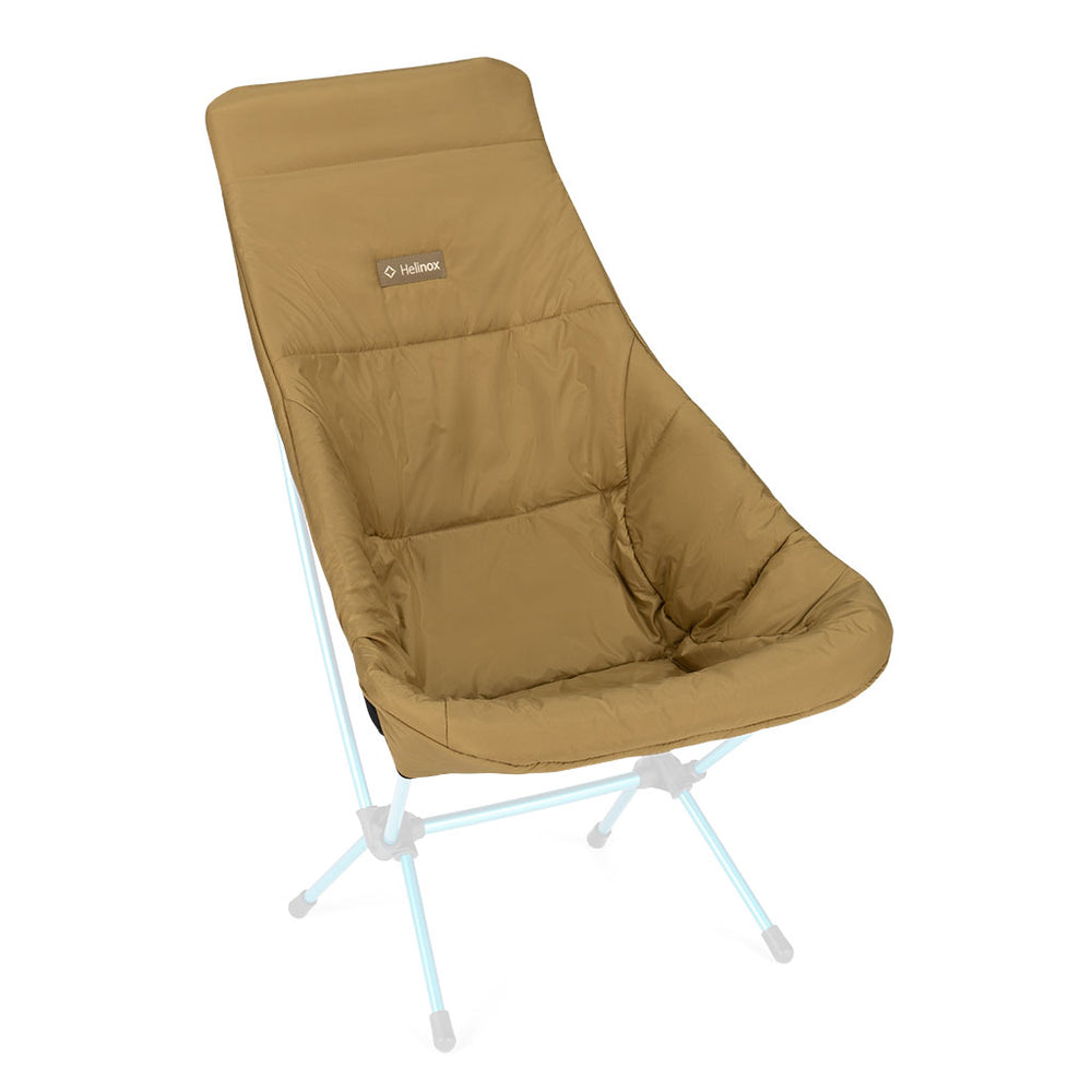 Helinox Seat Warmer Chair Two Black/Coyote Tan Quilted