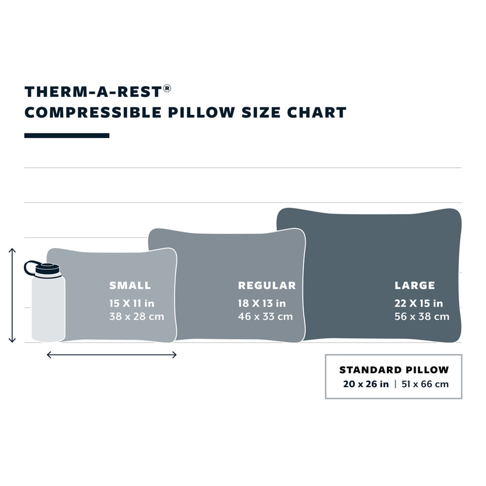 Thermarest Compressible Pillow Cinch Desert L