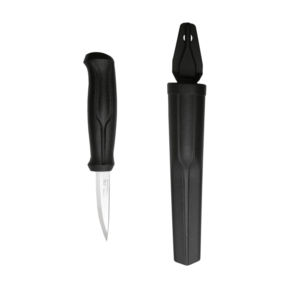 Morakniv Woodcarving Basic (S) – Einsteiger-Schnitzmesser aus Schwedenstahl | 82,3 g
