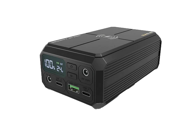 Sunslice Gravity 27 Pro – Vielseitige 27.000 mAh Powerbank mit DC-Ausgang