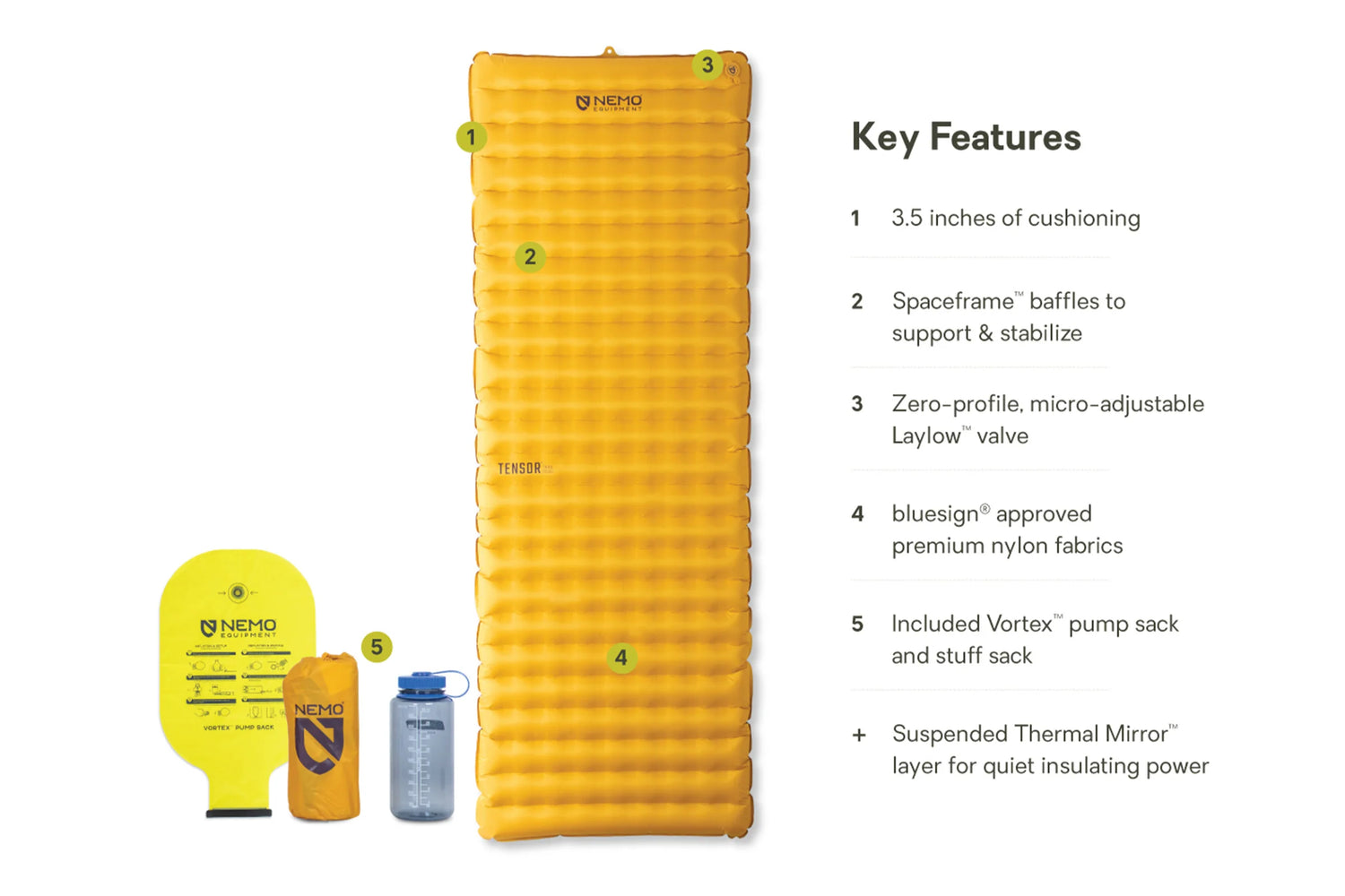 NEMO Equipment Tensor™ Trail (Regular Wide)