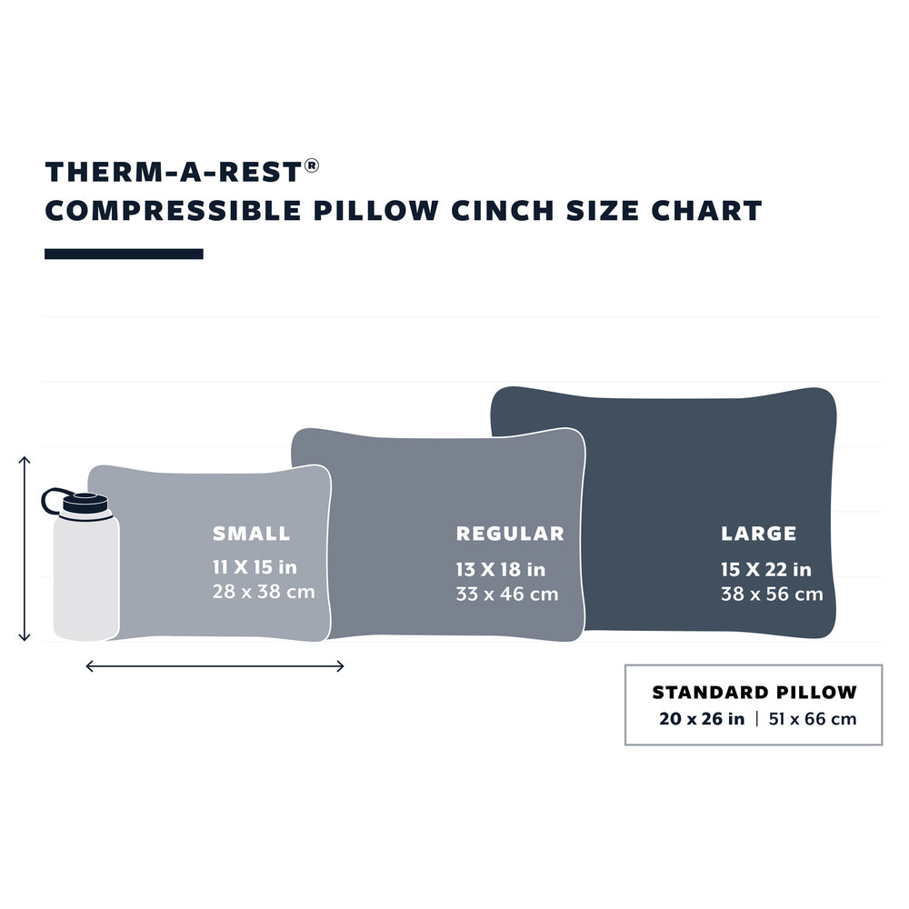 Thermarest Compressible Pillow Topo Wave L