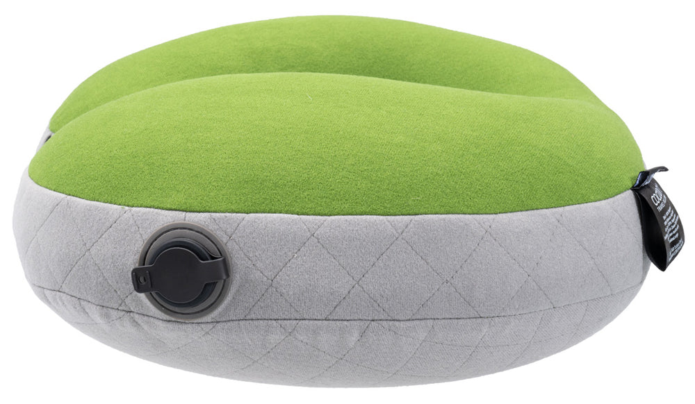 Cocoon U Shaped Down Neck Pillow fresh olive/grey