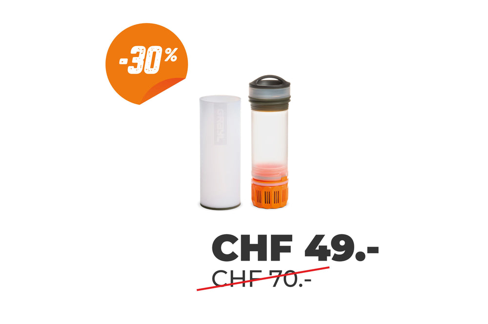 Ultralight Purifier Bottle Alpine White