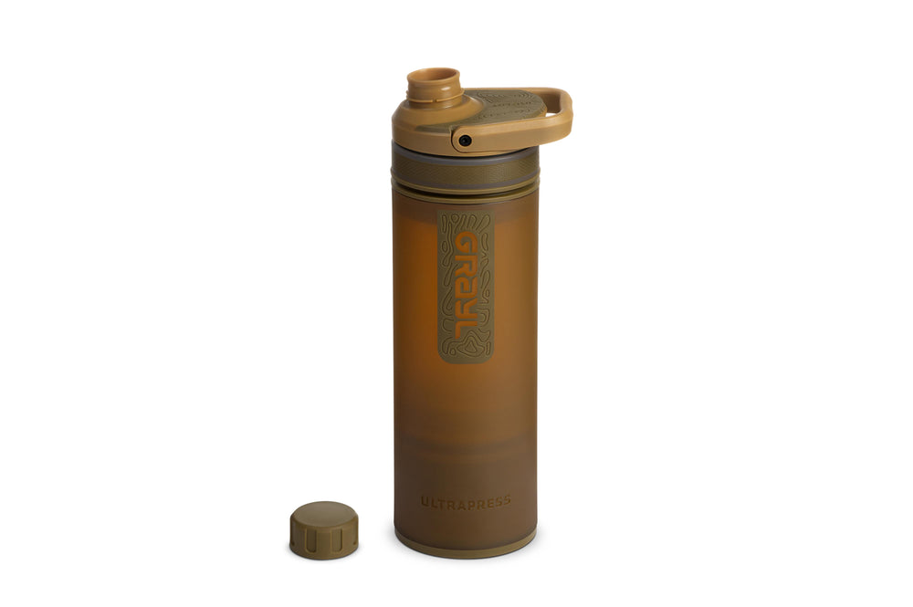 Grayl Ultrapress Purifier Bottle - Coyote Brown