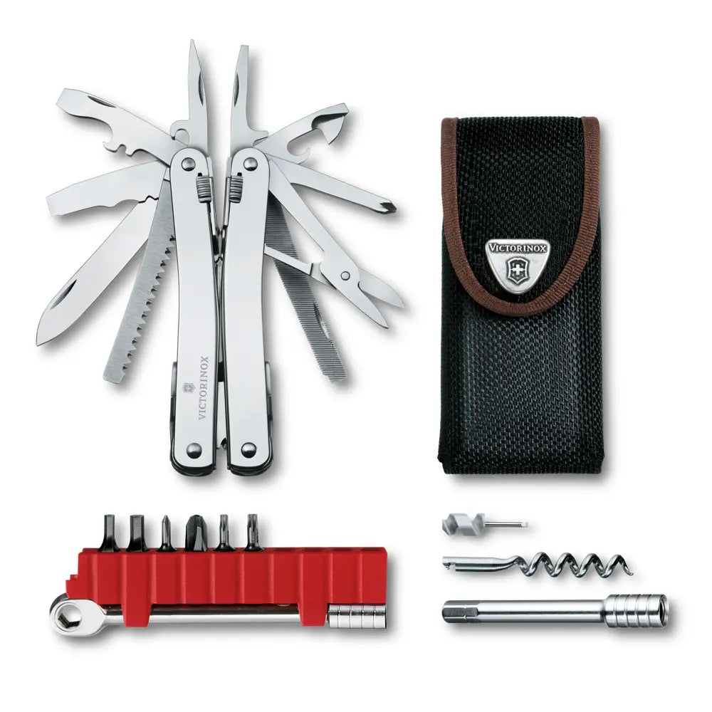 Victorinox Swiss Tool Spirit X Plus Ratchet, silber