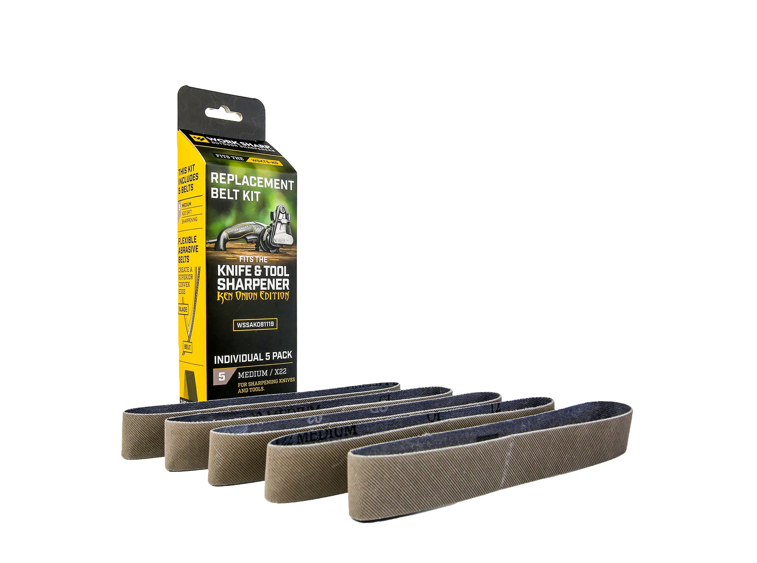 Work Sharp WSKTS Ken Onion Edition Belt Kit X22