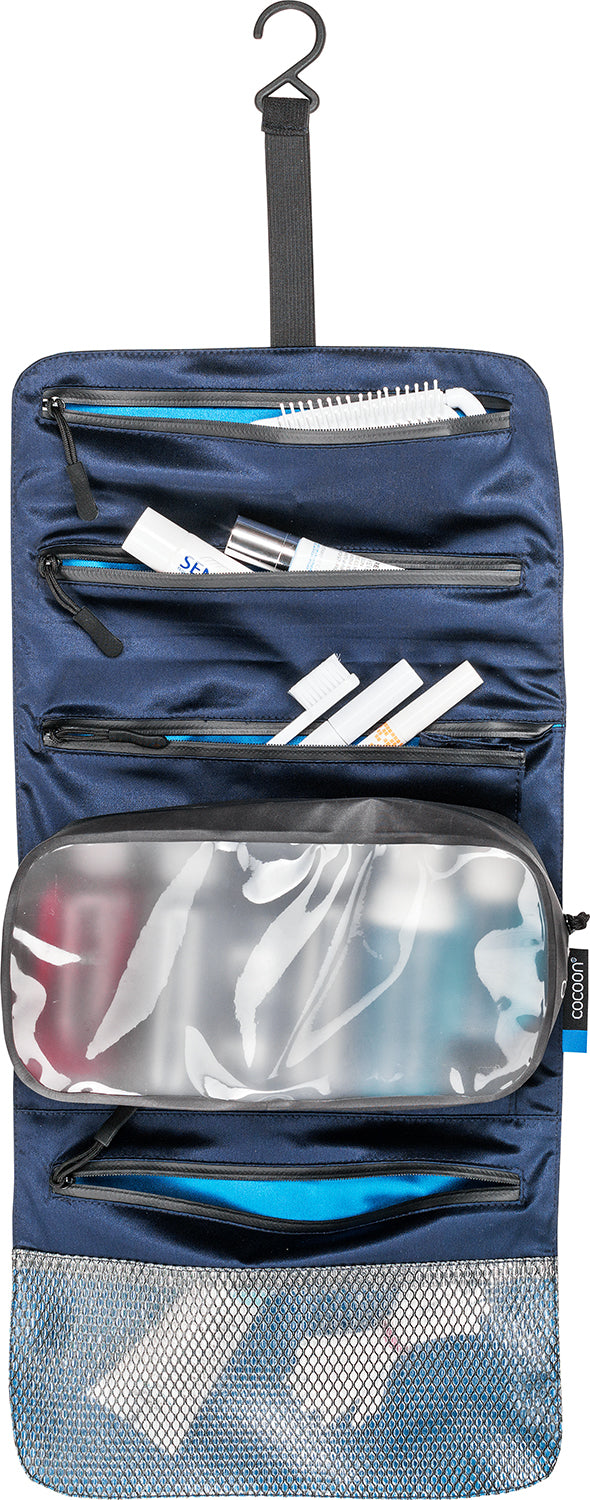 Cocoon Silk Hanging Toiletry Kit Minimalist night sky