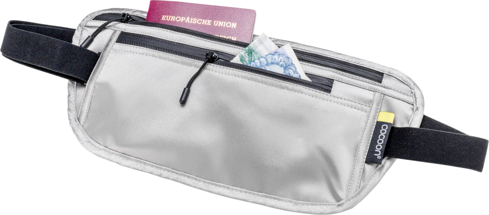 Cocoon Silk Secret Waist Wallet sand grey