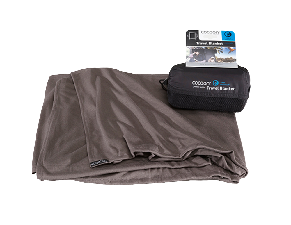Cocoon Coolmax Travel Blanket charcoal