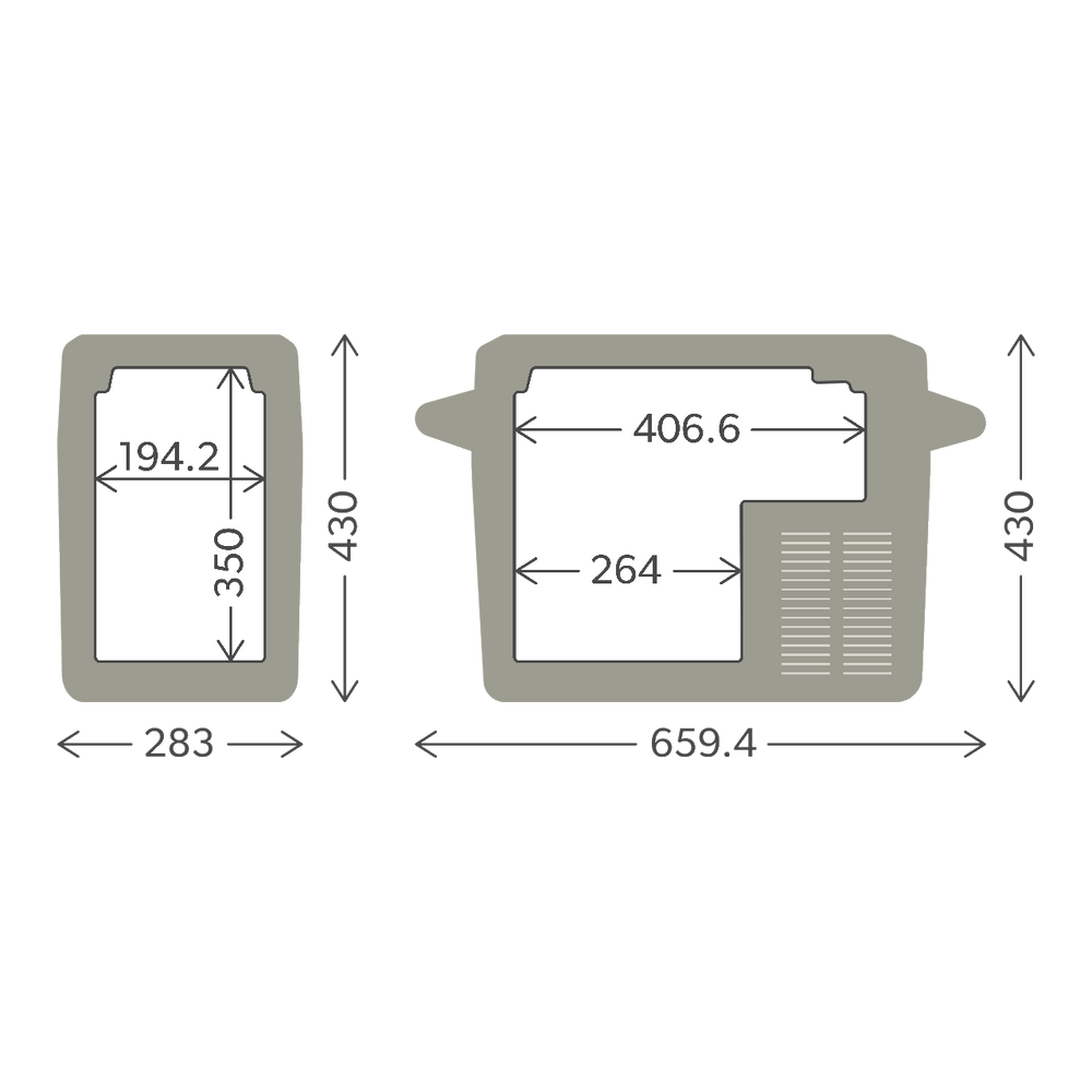 Dometic CFF 20 Tragbare Kompressorkühlbox mit 21 Liter