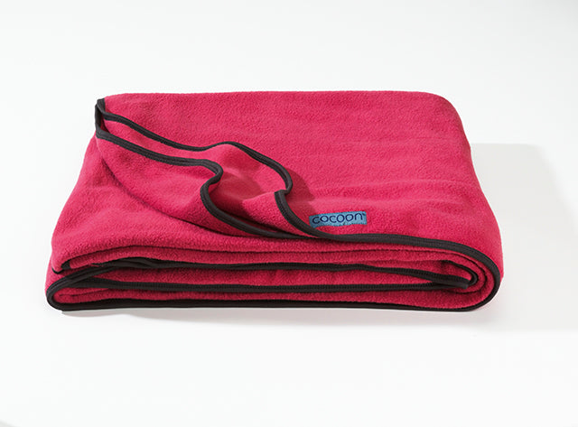 Cocoon Fleece Blanket raspberry