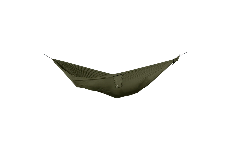 Ticket to the Moon TRAVEL HAMMOCK Compact – Ultraleichte Reise-Hängematte Armygreen