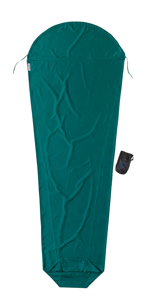 Cocoon Microfiber MummyLiner moss green