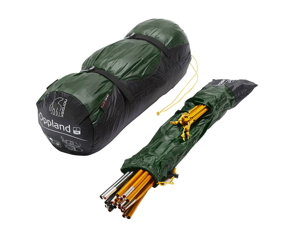 Nordisk Oppland 3 LW Zelt Grün