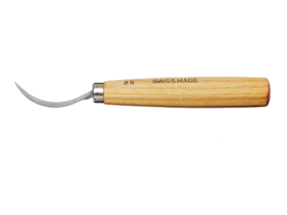Pfeil Löffelmesser Halbrund Klein