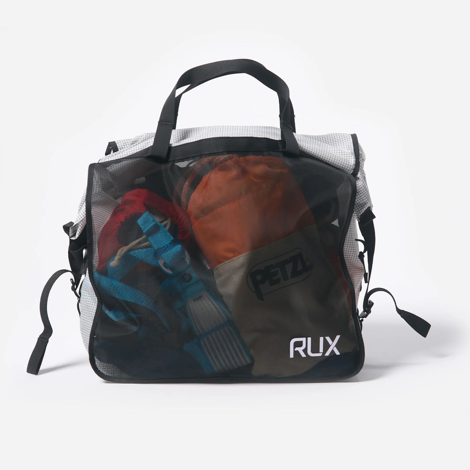 RUX Packing Bag 20L Mesh White with Black Grid