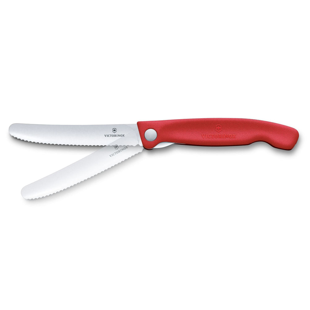 Victorinox Set aus Schneidebrett & Picknickmesser Rot